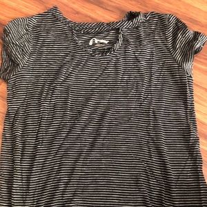 Black and White Stripe Shirt